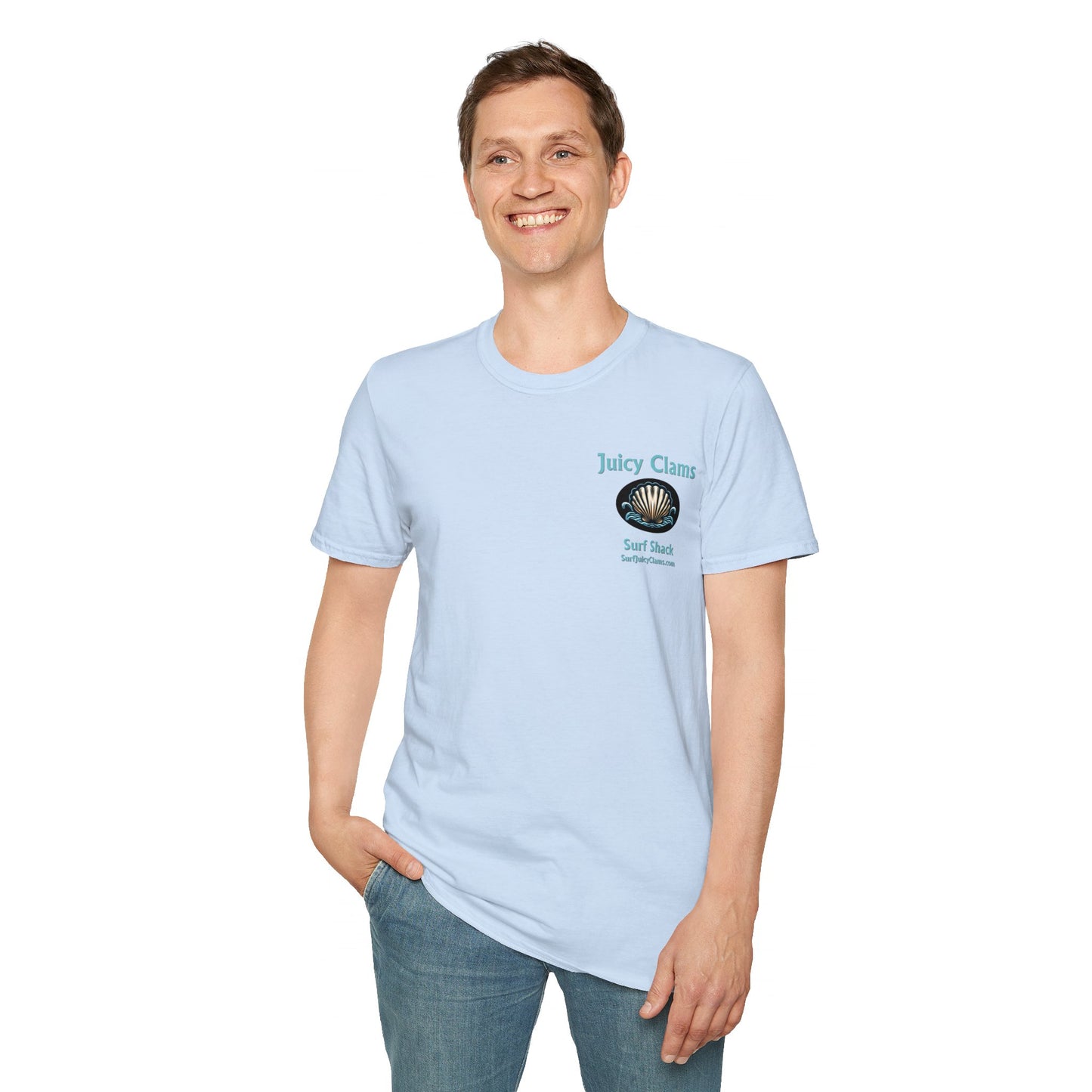 Juicy Clams Unisex Logo T-Shirt (L003)