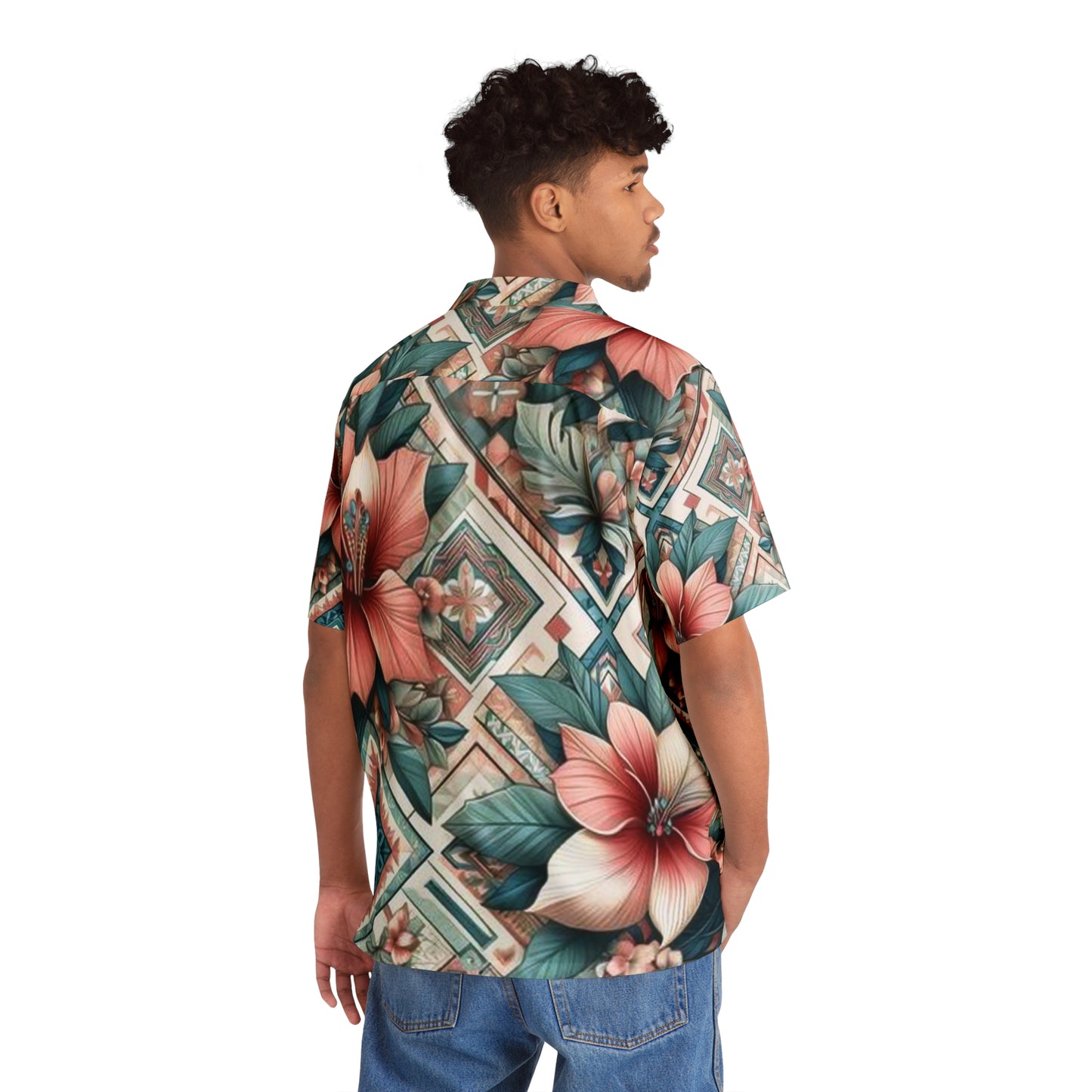 Juicy Clams Men's Hawaiian Shirt (1165)