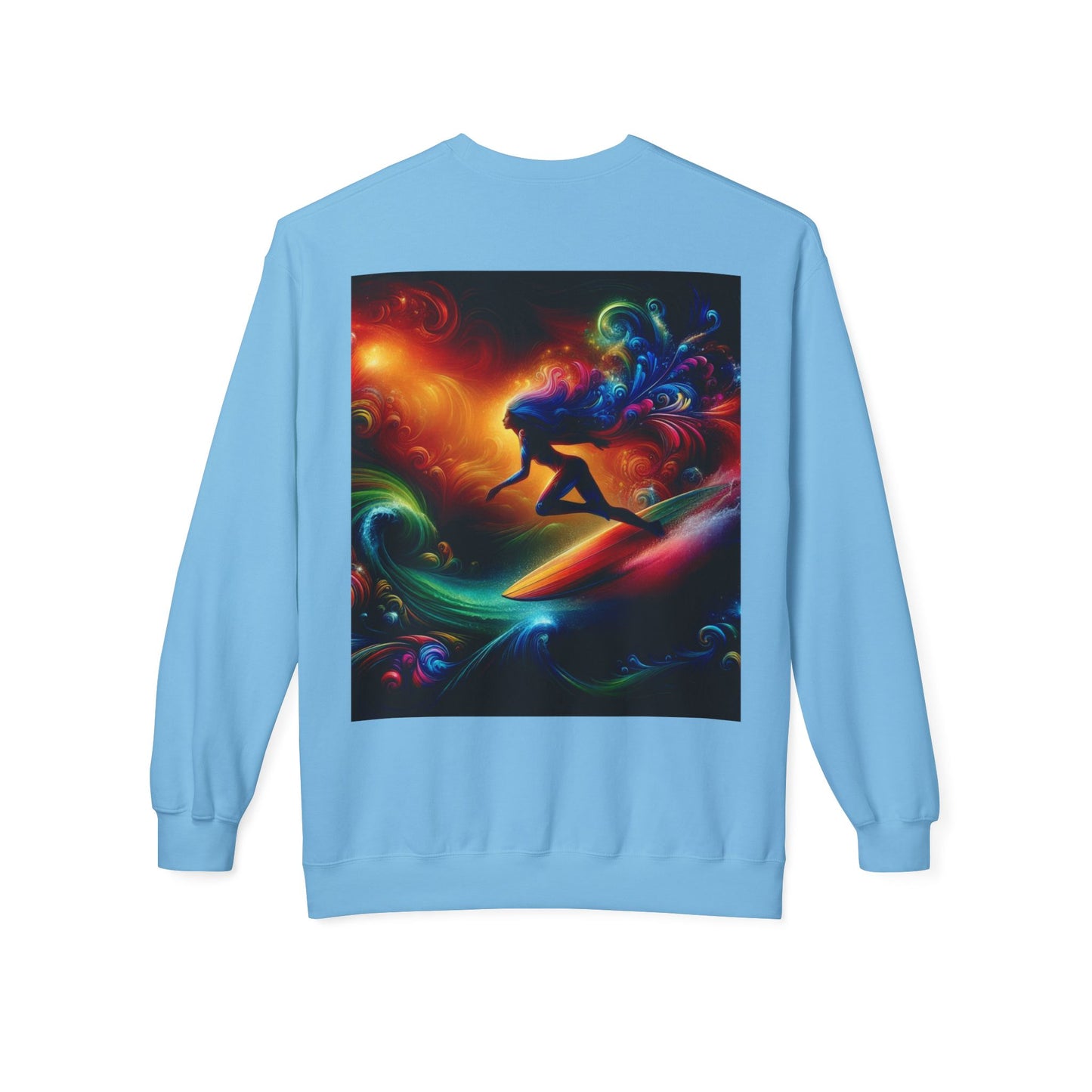 Juicy Clams Unisex Midweight Fleece Crewneck Sweatshirt (D011)