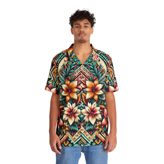 Juicy Clams Men's Hawaiian Shirt (1153)