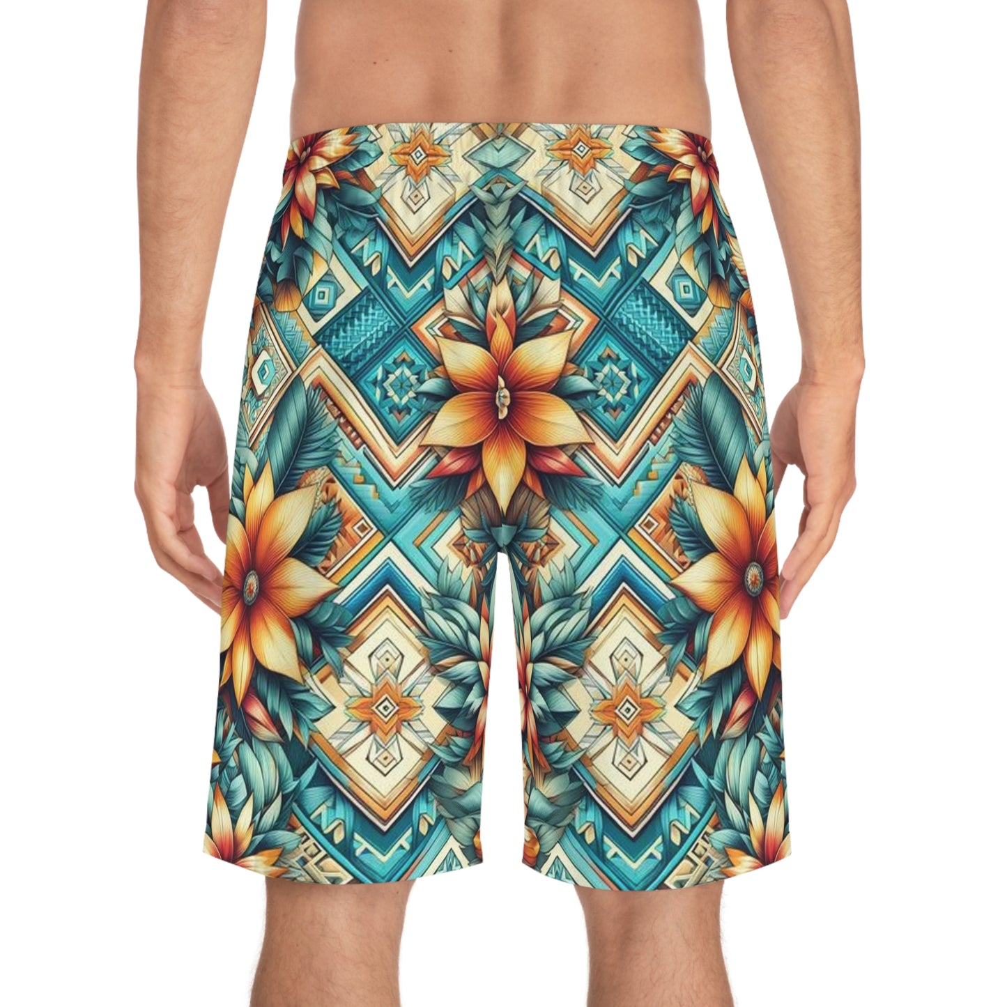 Juicy Clams Men's Board Shorts (1027)