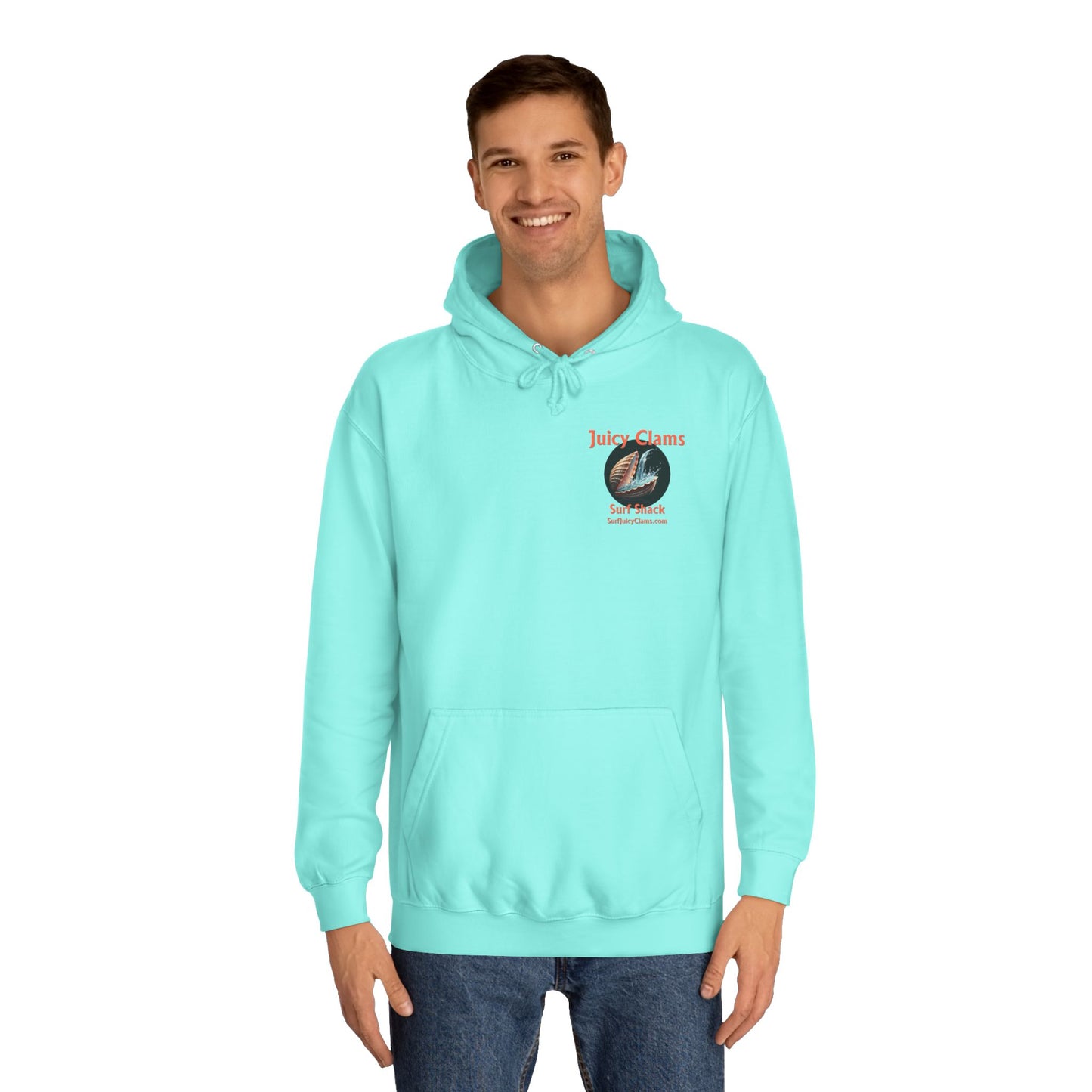 Juicy Clams Unisex College Hoodie (L007)