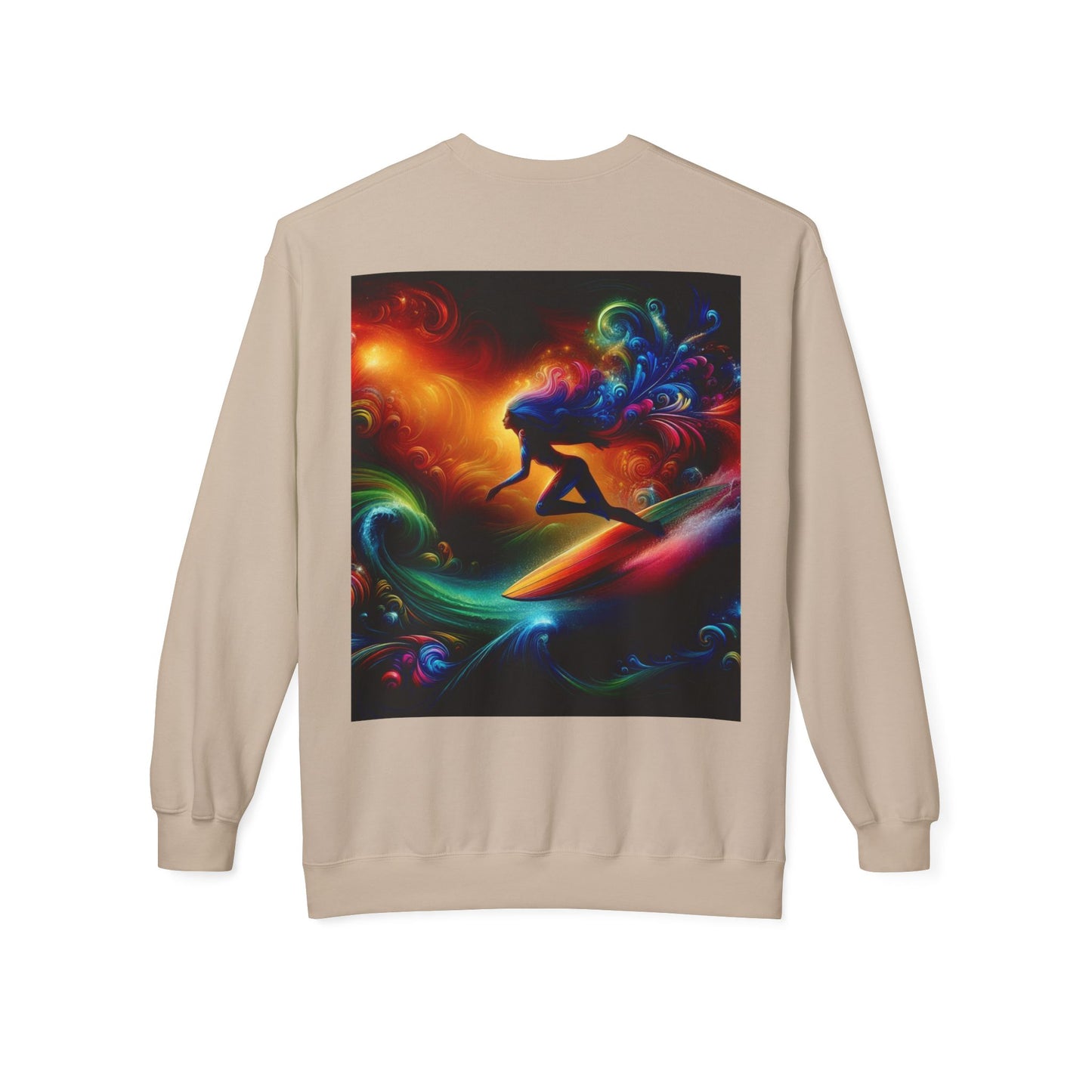 Juicy Clams Unisex Midweight Fleece Crewneck Sweatshirt (D011)