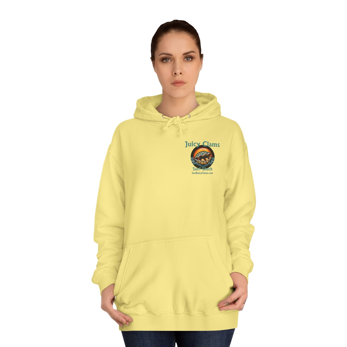 Juicy Clams Unisex College Hoodie (L002)