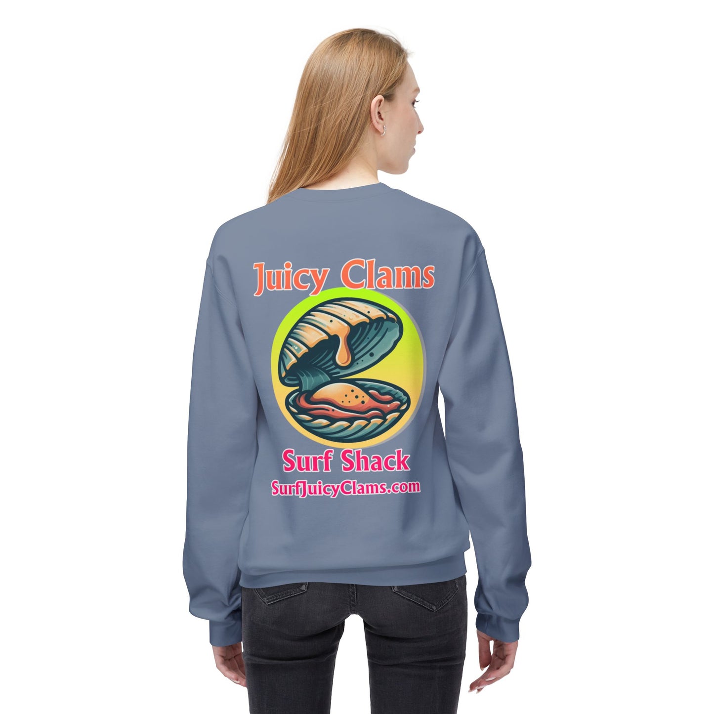 Juicy Clams Unisex Midweight Sweatshirt (A020)