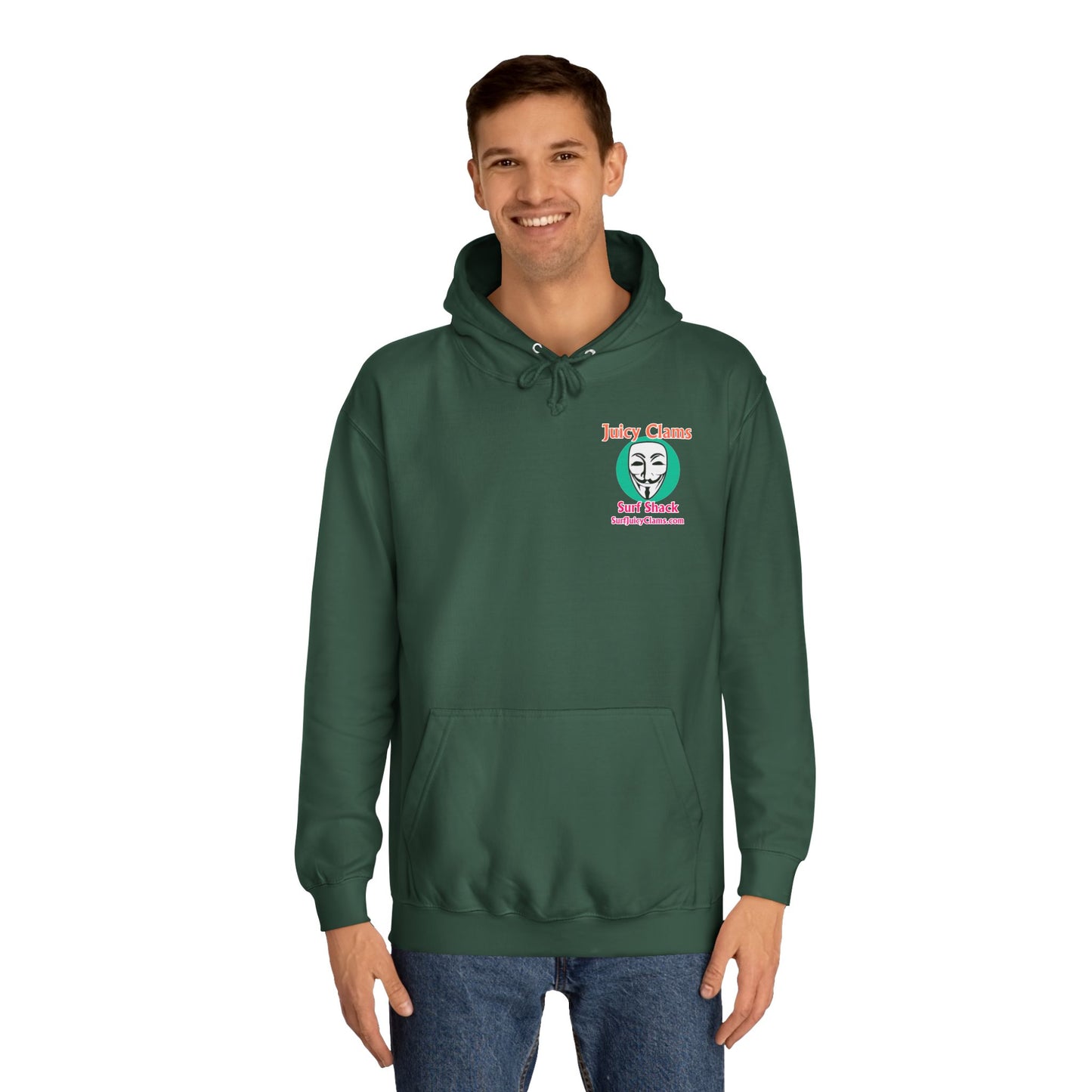 Juicy Clams Unisex College Hoodie (A009)