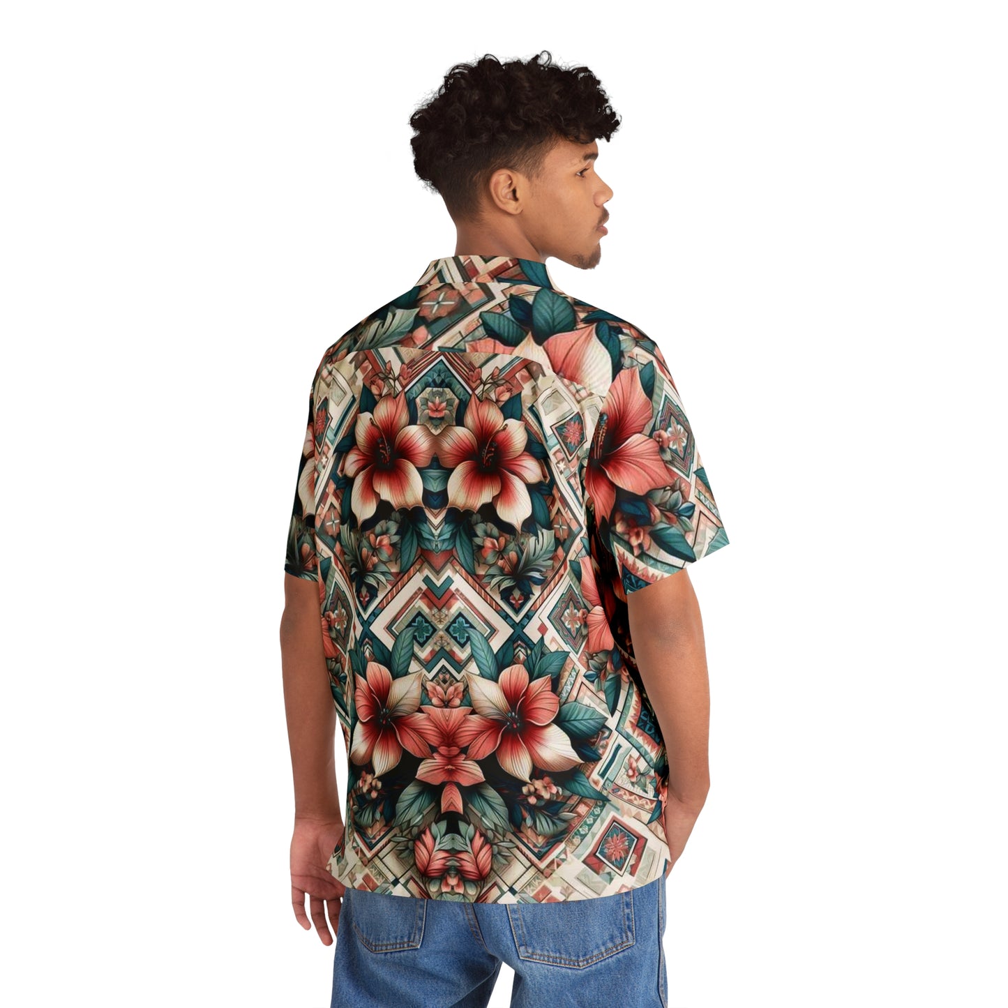 Juicy Clams Men's Hawaiian Shirt (H165)