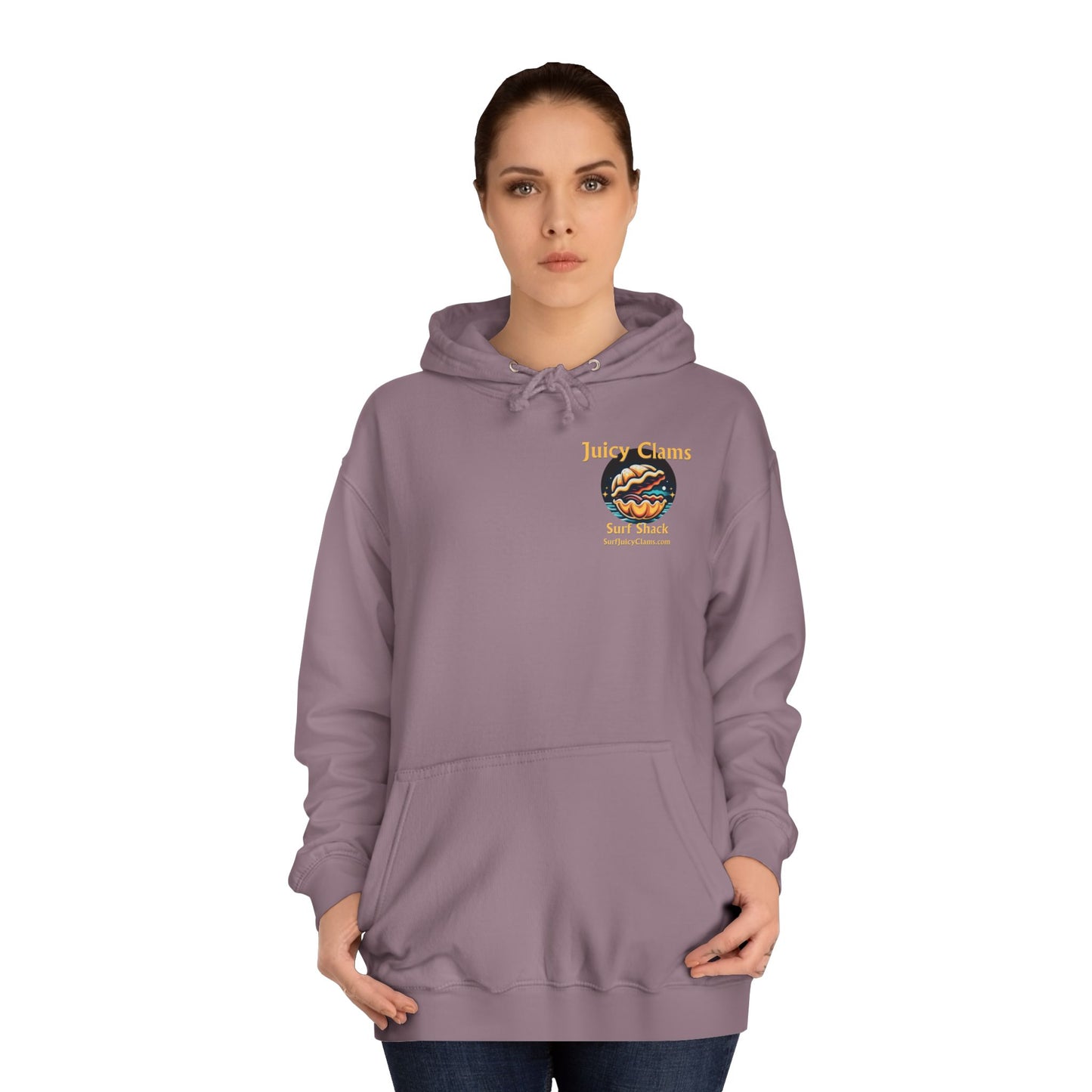 Juicy Clams Unisex College Hoodie (L008)