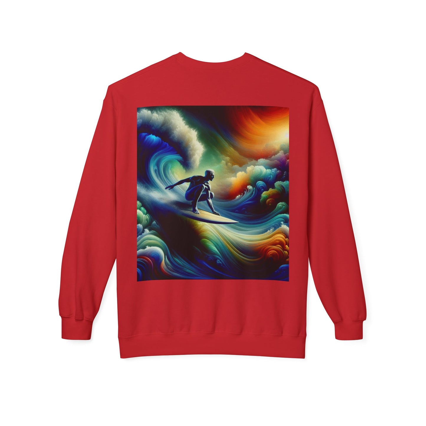 Juicy Clams Unisex Midweight Fleece Crewneck Sweatshirt (D048)