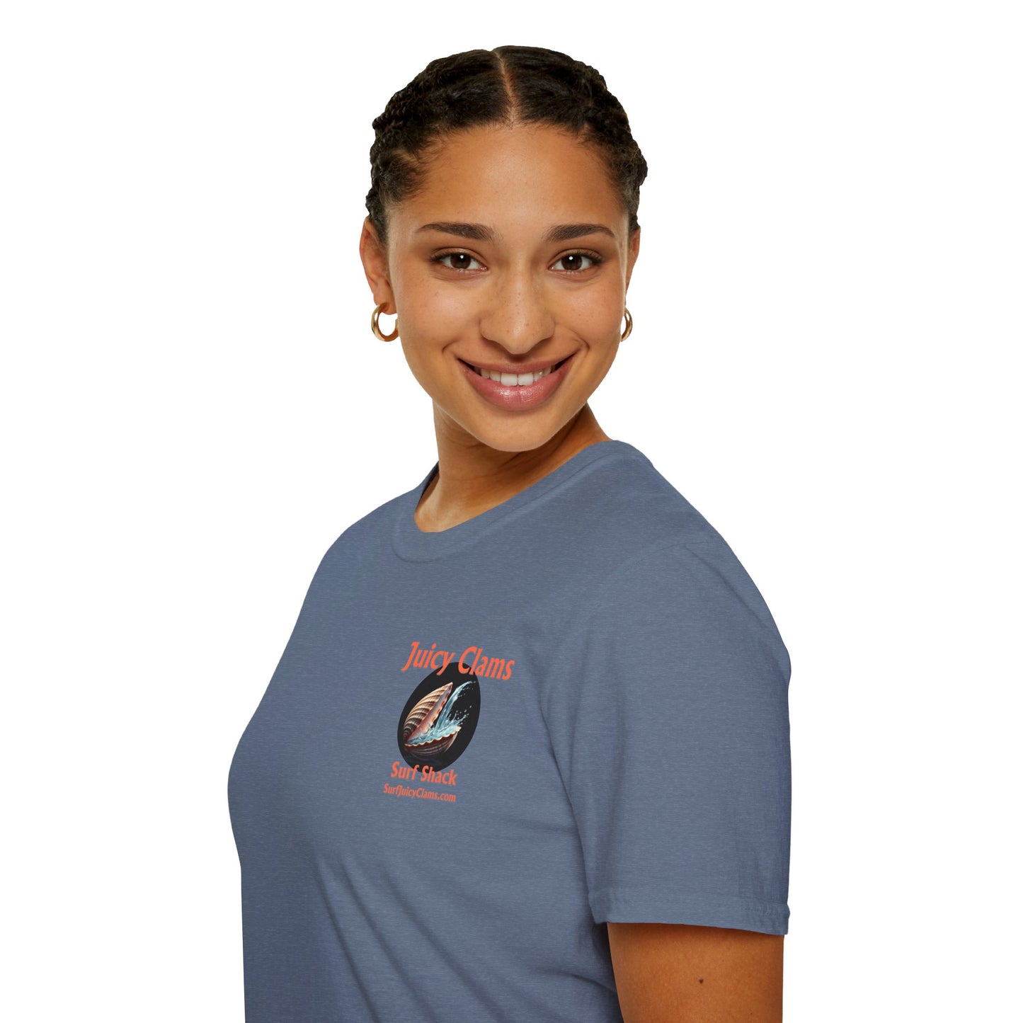 Juicy Clams Unisex Logo T-Shirt (L007)