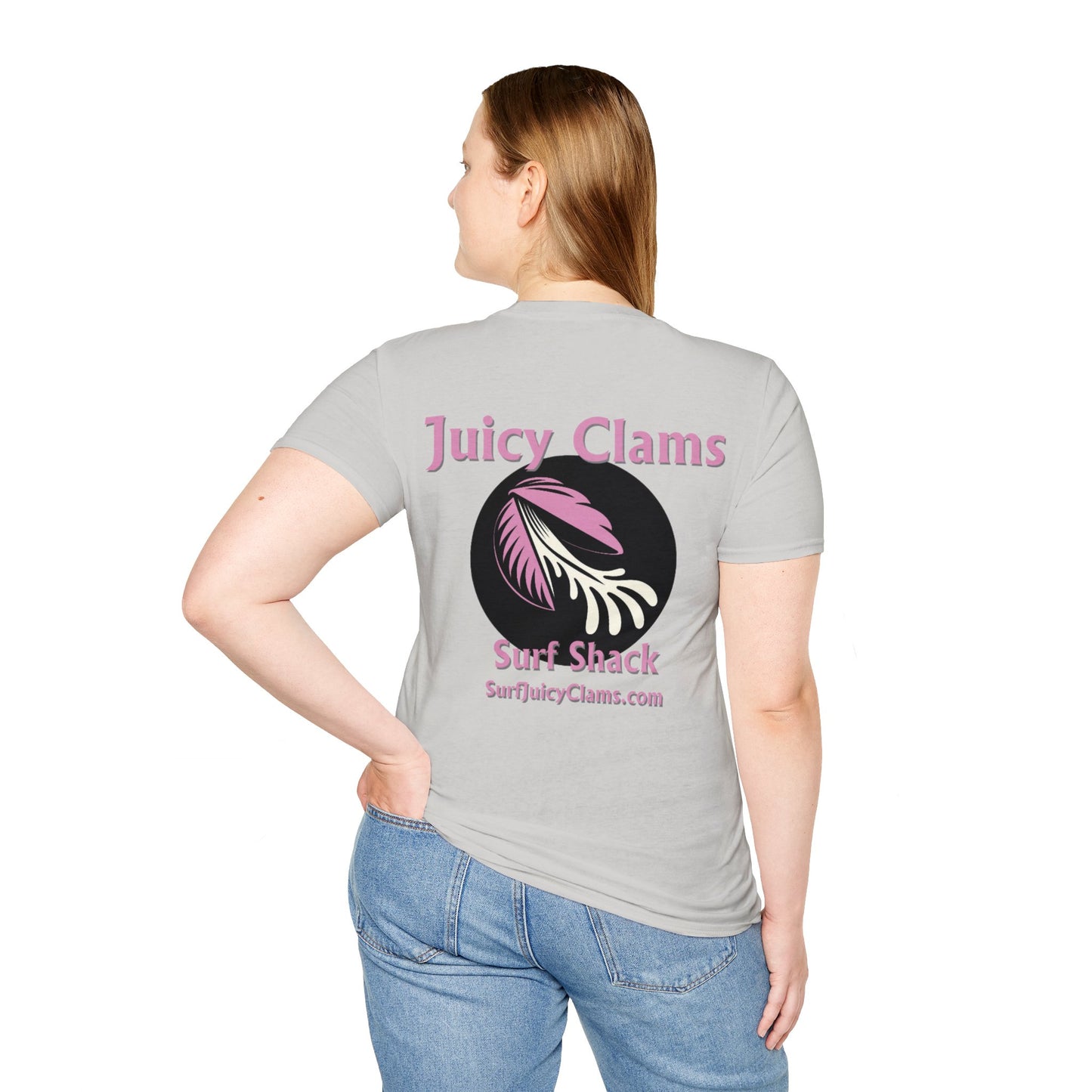 Juicy Clams Unisex Logo T-Shirt (L001)