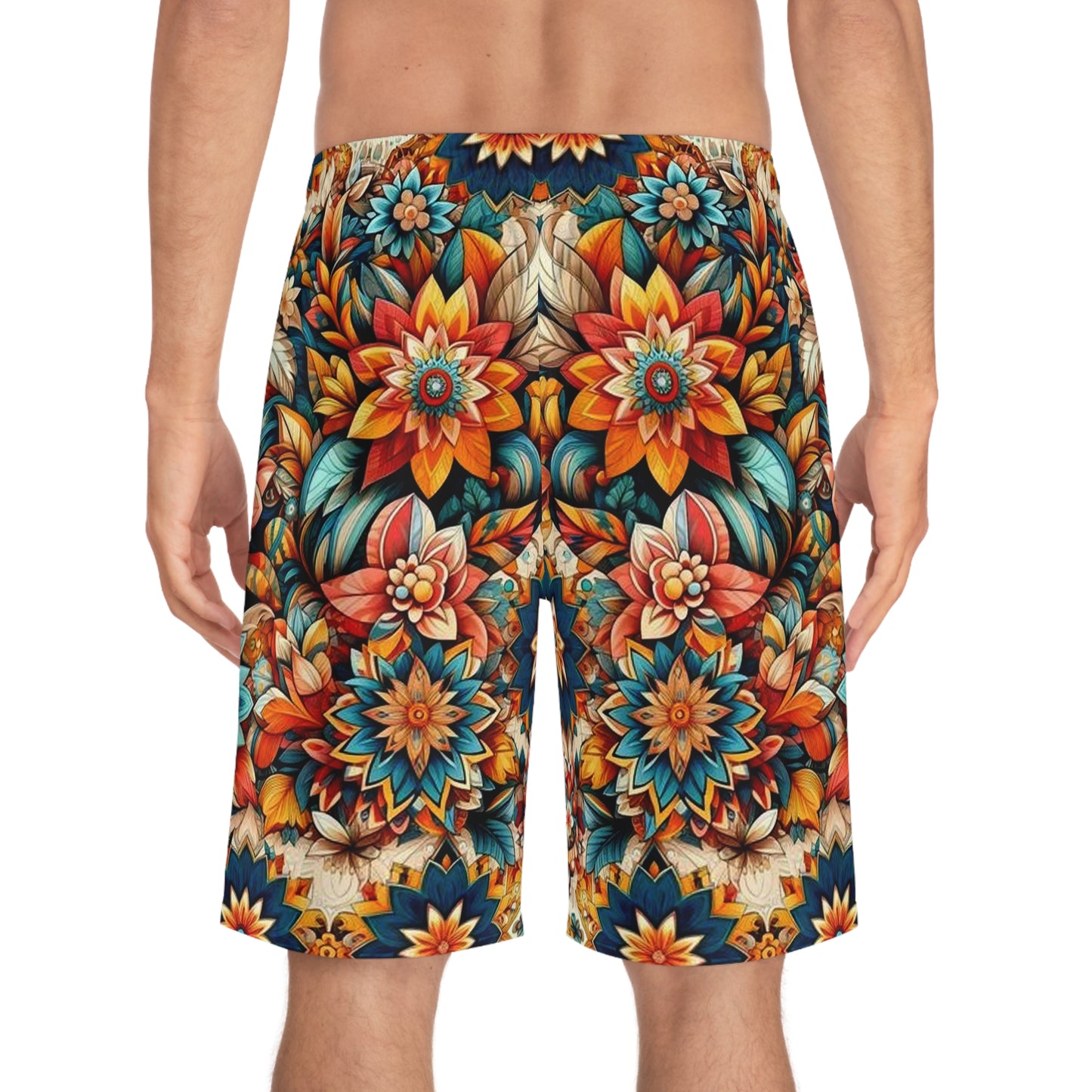 Juicy Clams Men's Board Shorts (H044)