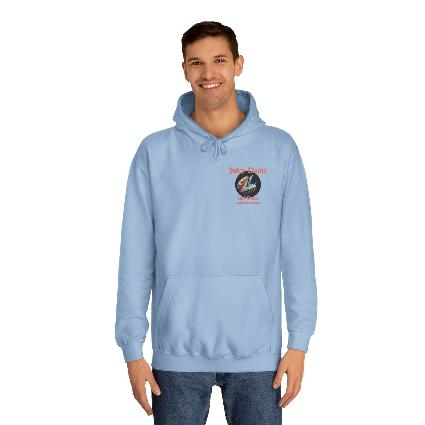 Juicy Clams Unisex College Hoodie (L007)