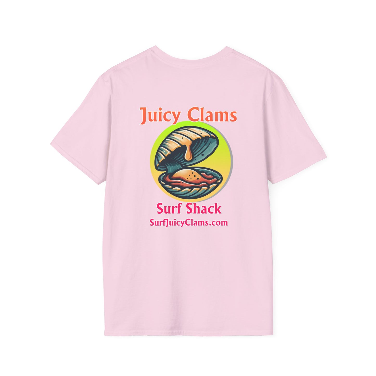 Juicy Clams Unisex Logo T-Shirt (A010)
