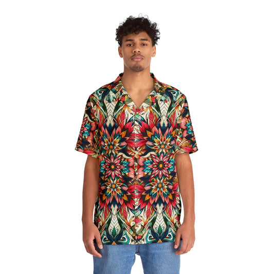 Juicy Clams Men's Hawaiian Shirt (1022)