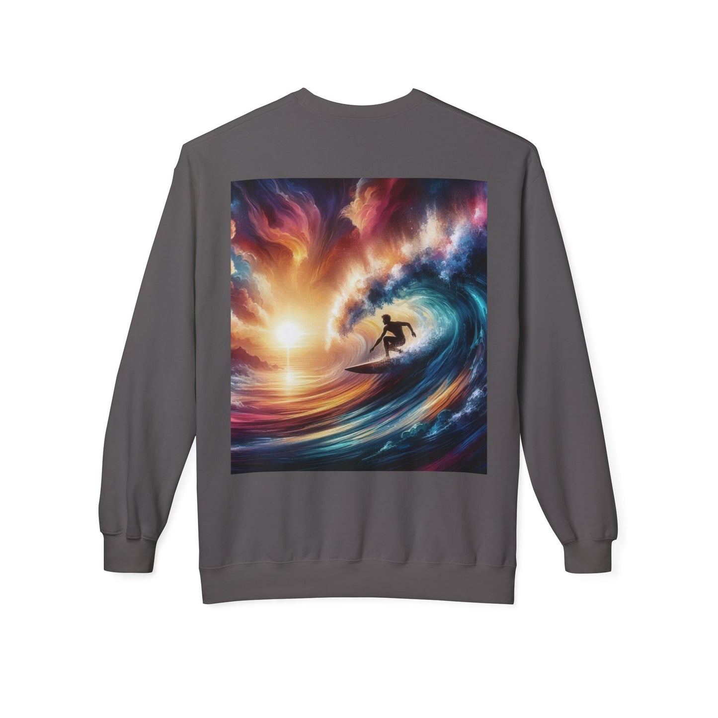 Juicy Clams Unisex Midweight Fleece Crewneck Sweatshirt (V039)