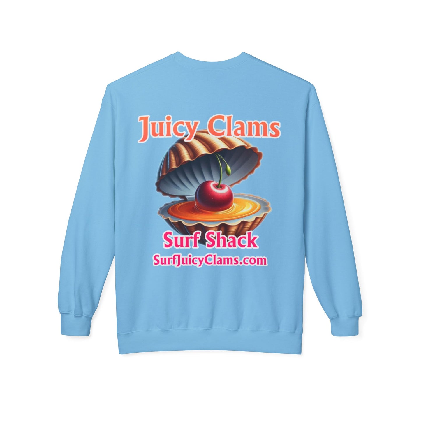 Juicy Clams Unisex Midweight Sweatshirt (A025)