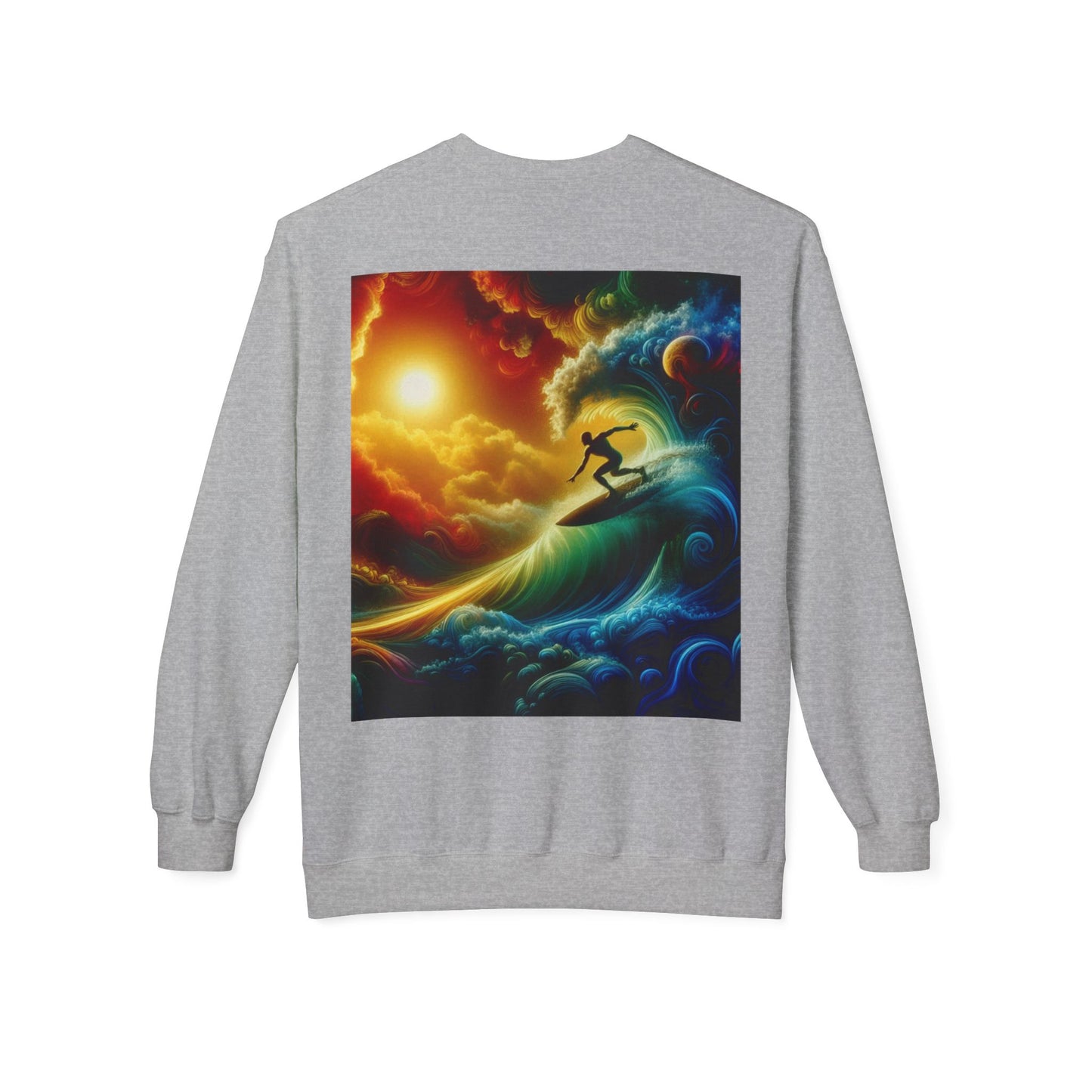 Juicy Clams Unisex Midweight Fleece Crewneck Sweatshirt (D013)