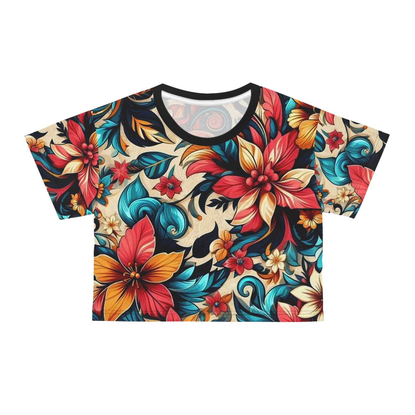 Juicy Clams Crop Top Tee (H057)