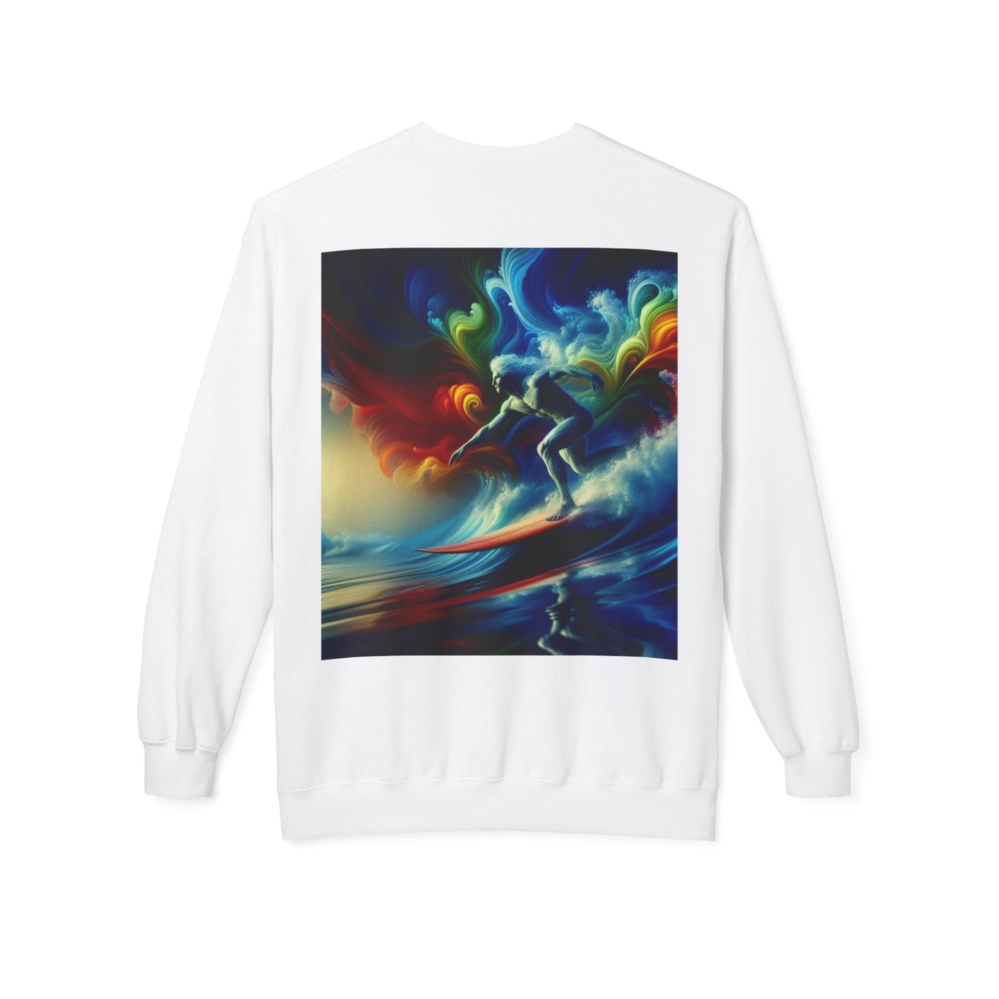 Juicy Clams Unisex Midweight Fleece Crewneck Sweatshirt (D041)