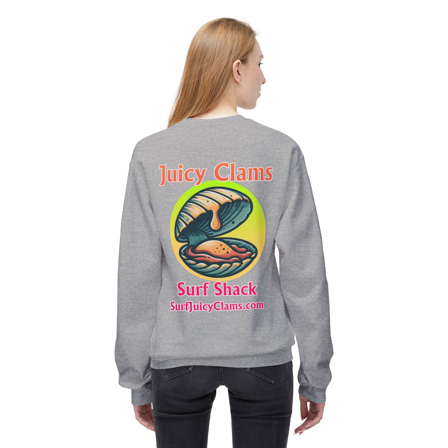 Juicy Clams Unisex Midweight Sweatshirt (A020)
