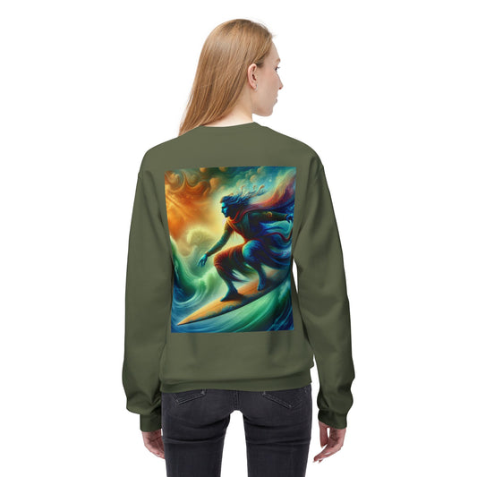 Juicy Clams Unisex Midweight Fleece Crewneck Sweatshirt (D029)