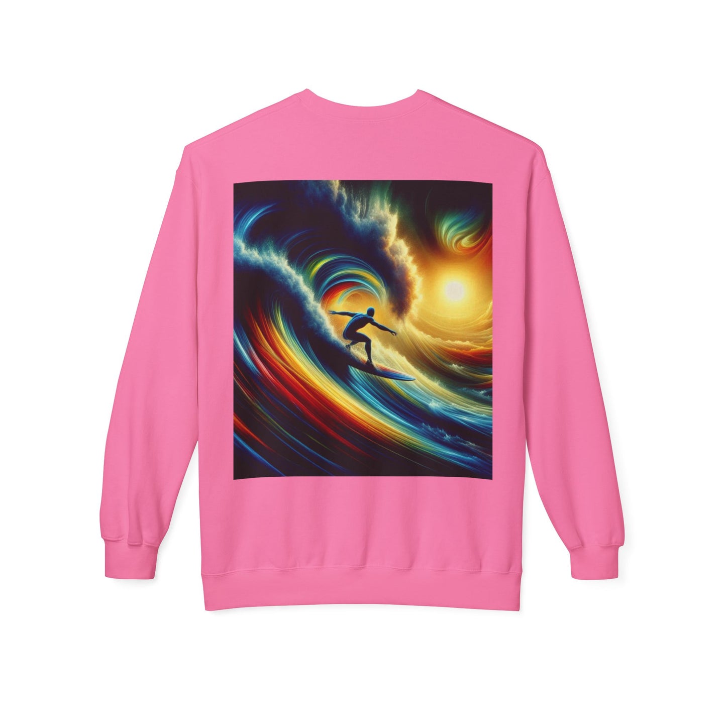 Juicy Clams Unisex Midweight Fleece Crewneck Sweatshirt (D023)