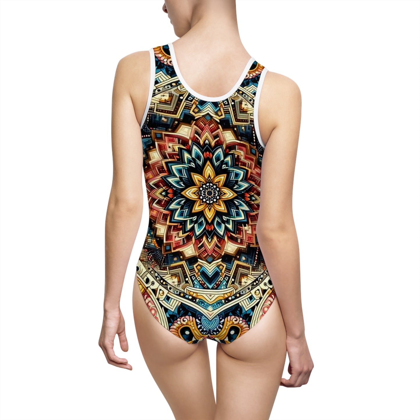 Juicy Clams Classic One-Piece Swimsuit (H073)