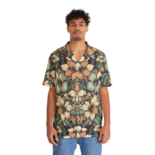 Juicy Clams Men's Hawaiian Shirt (1101)