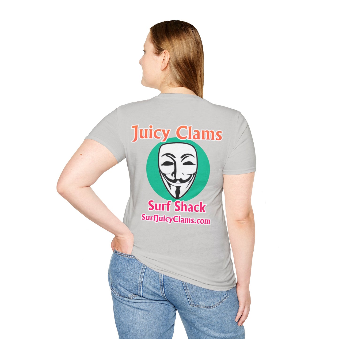 Juicy Clams Unisex Logo T-Shirt (L030)