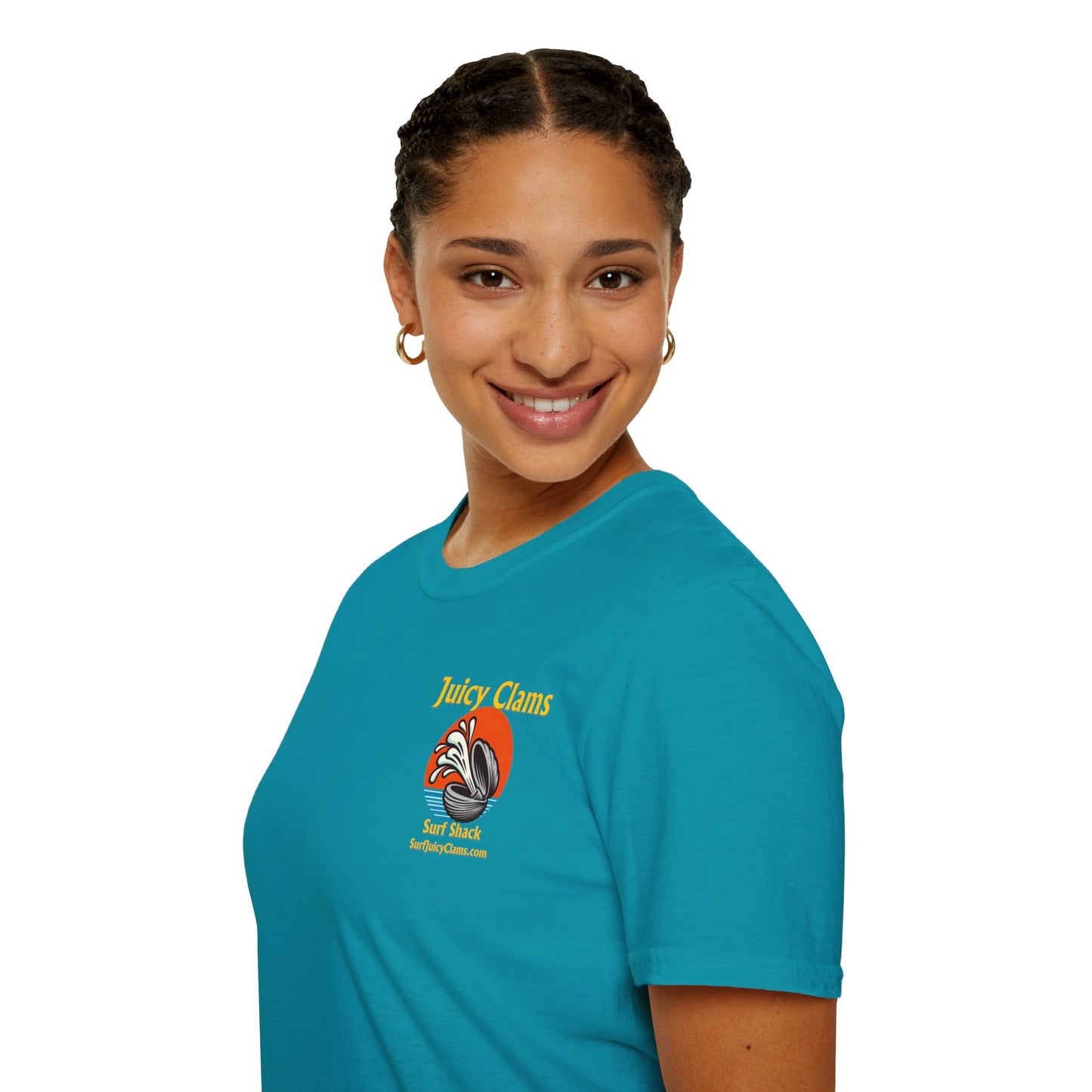 Juicy Clams Unisex Logo T-Shirt (L005)
