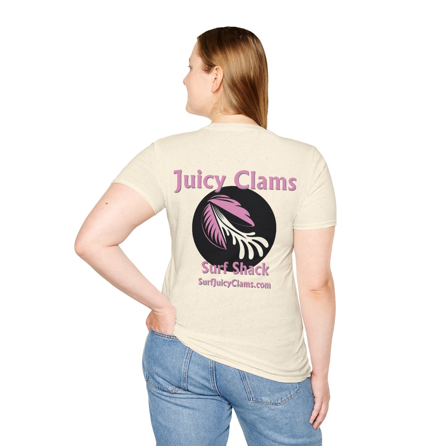 Juicy Clams Unisex Logo T-Shirt (L001)