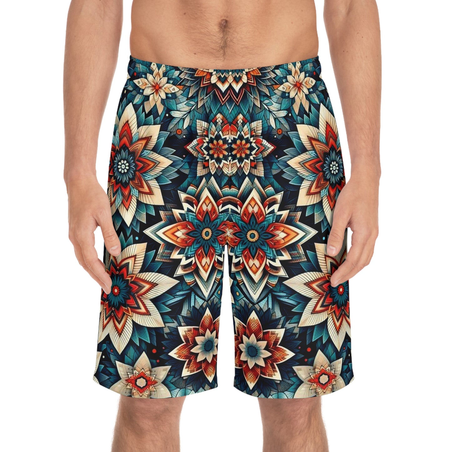 Juicy Clams Men's Board Shorts (H038)