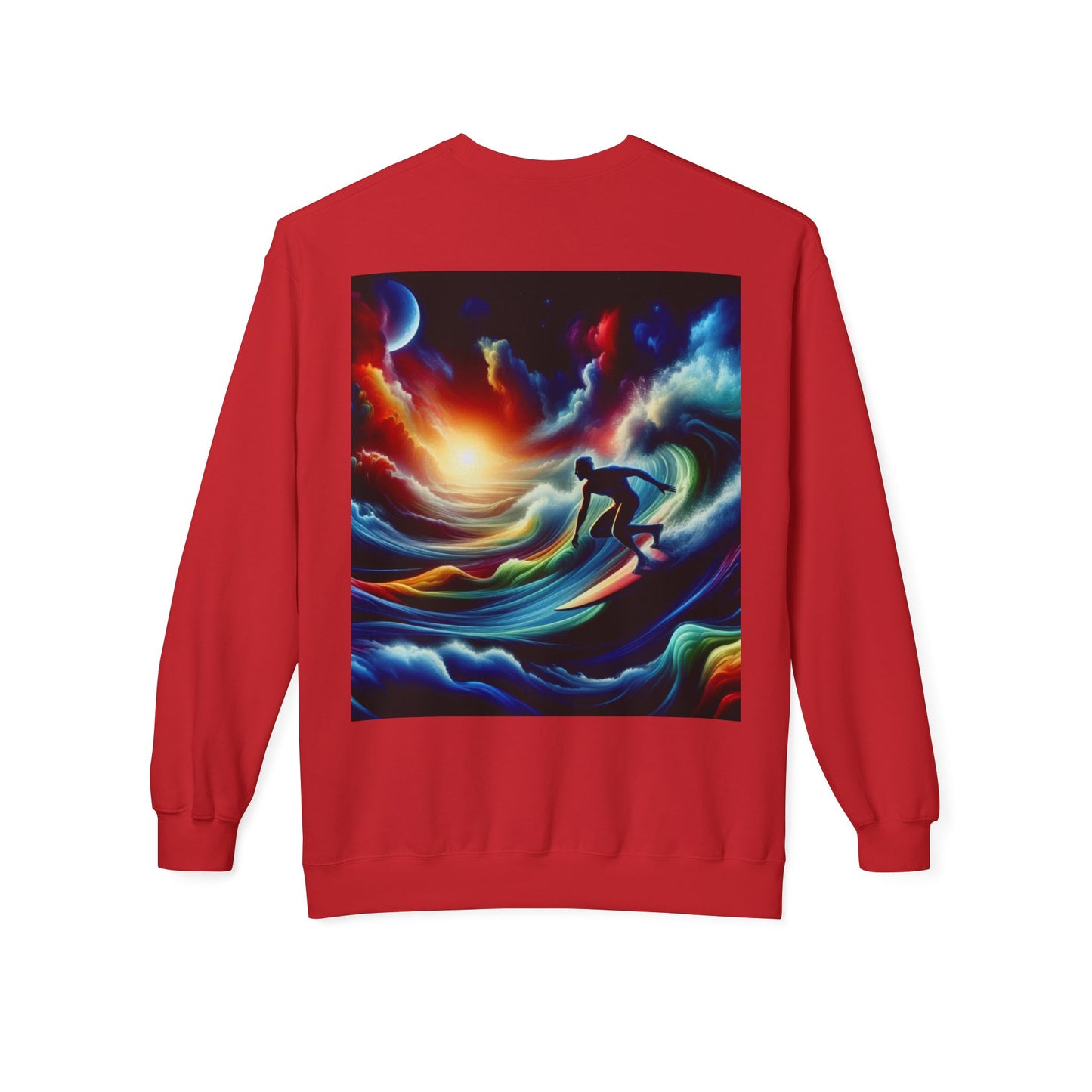 Juicy Clams Unisex Midweight Fleece Crewneck Sweatshirt (D032)