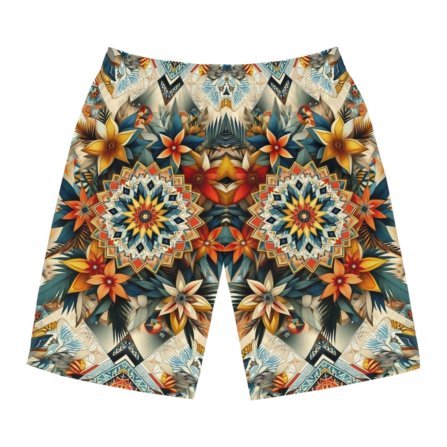 Juicy Clams Men's Board Shorts (H047)