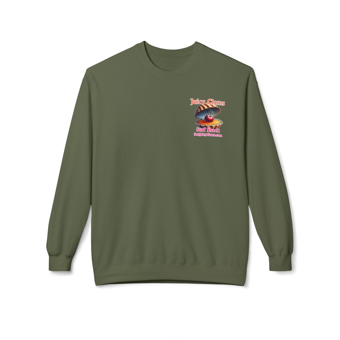 Juicy Clams Unisex Midweight Sweatshirt (A025)