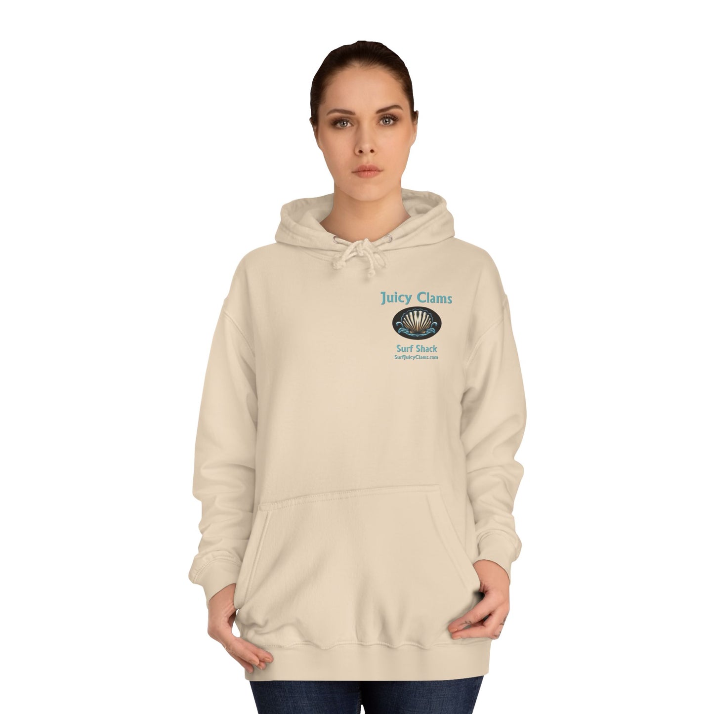 Juicy Clams Unisex College Hoodie (L003)