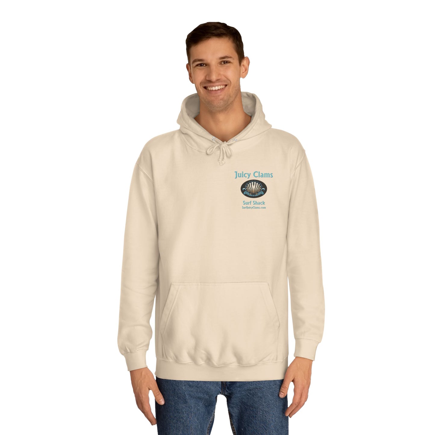 Juicy Clams Unisex College Hoodie (L003)