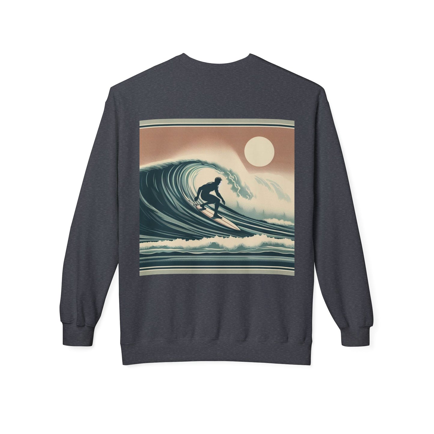 Juicy Clams Unisex Midweight Fleece Crewneck Sweatshirt (V041)