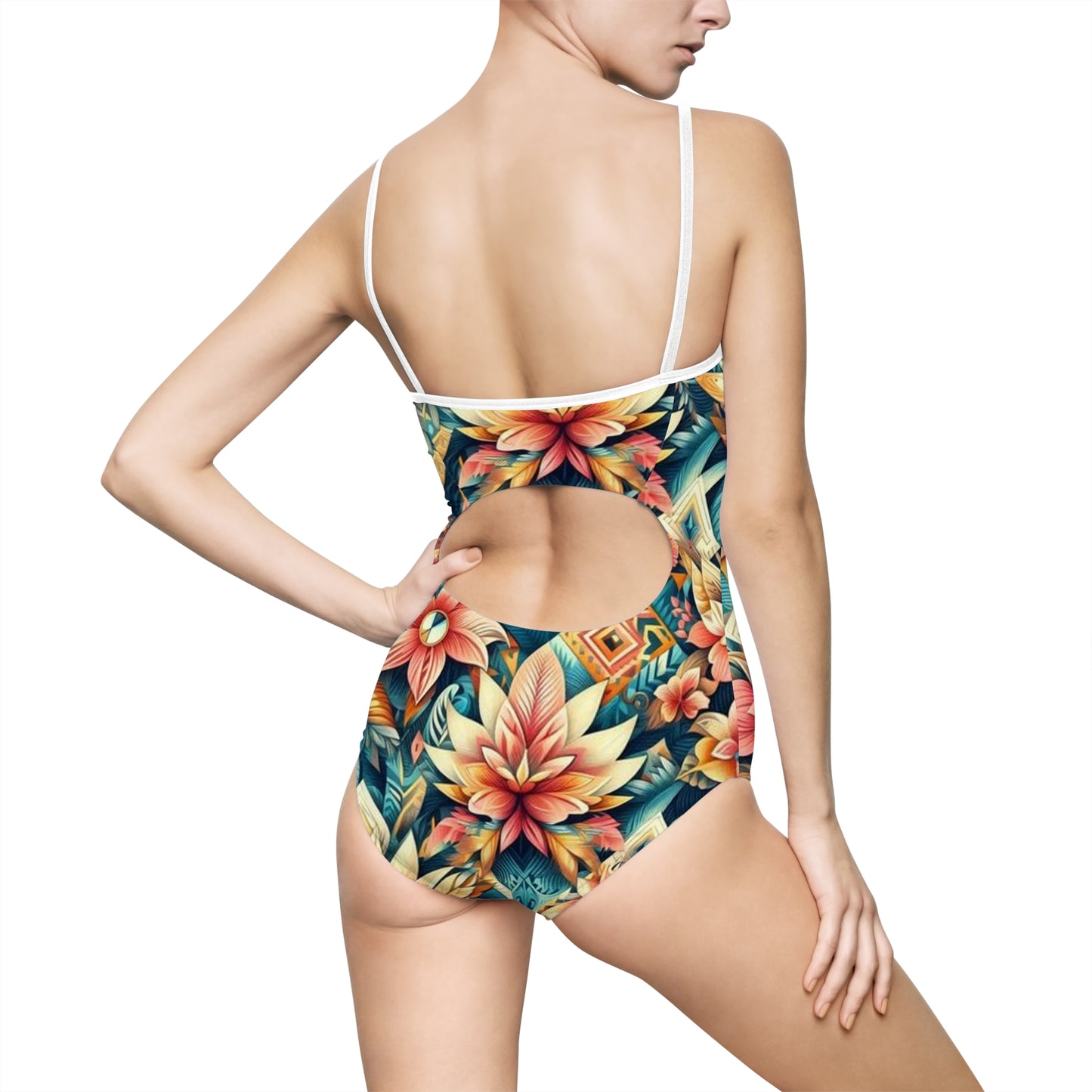 Juicy Clams Women's One-piece Swimsuit (1009)