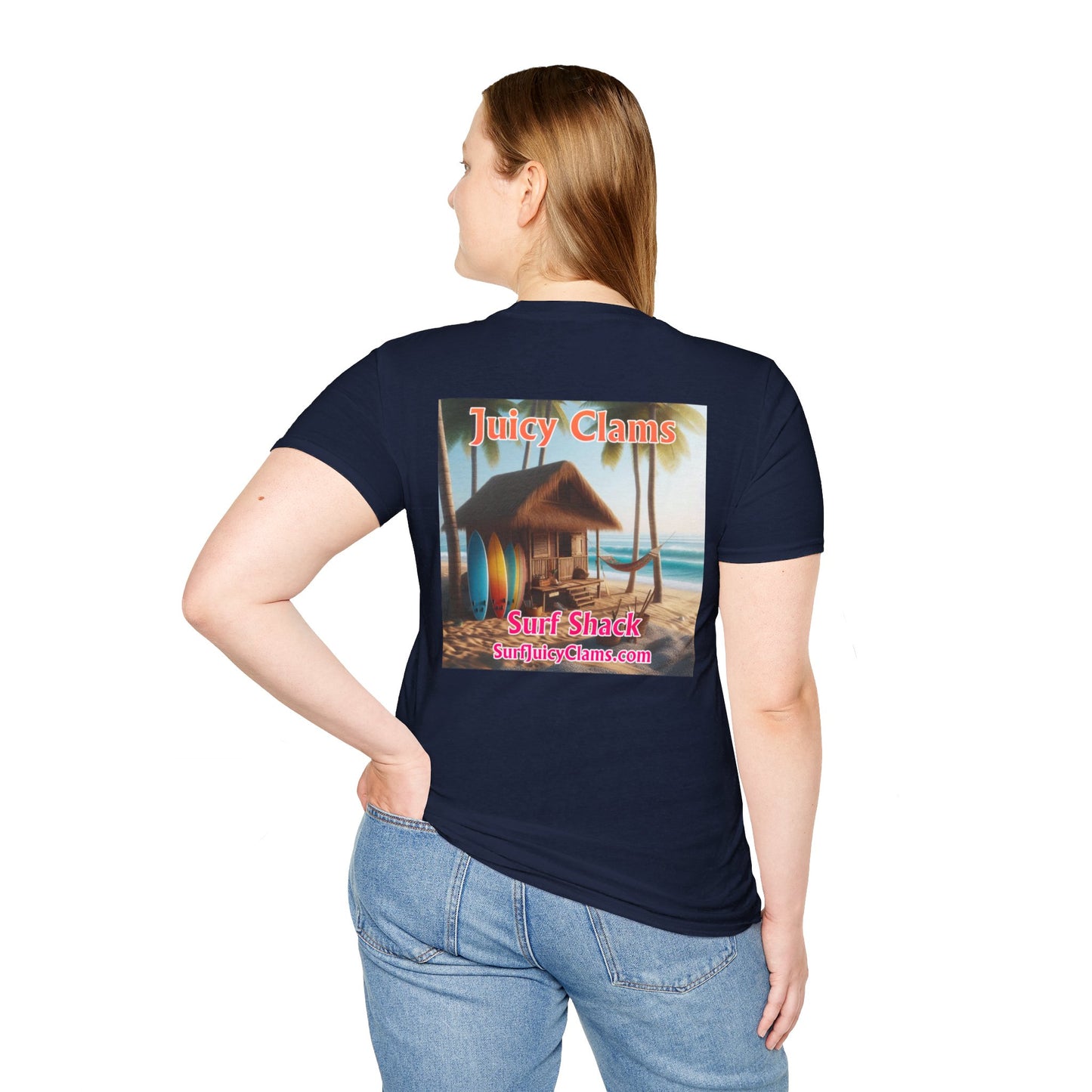 Juicy Clams Unisex Logo T-Shirt (S004)