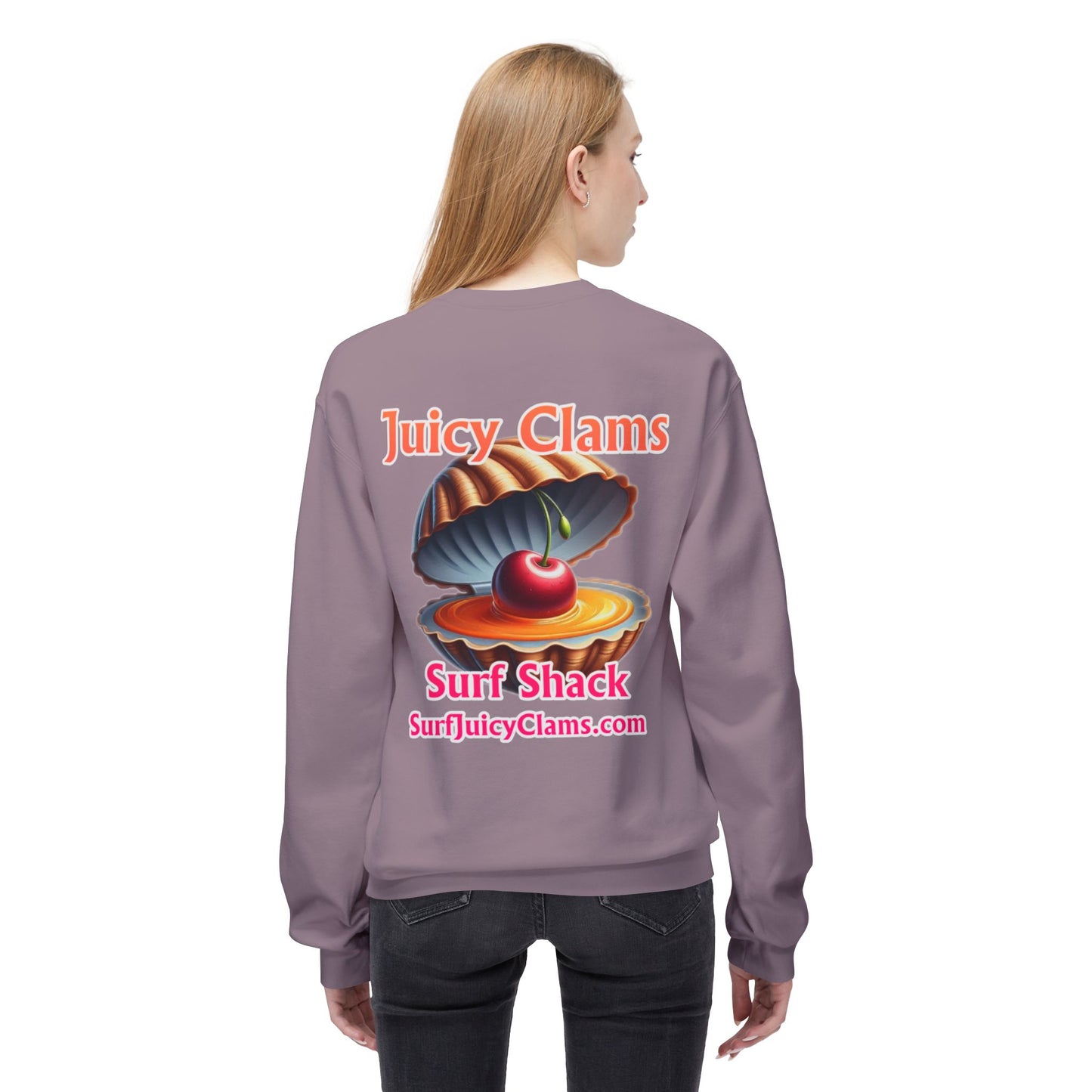 Juicy Clams Unisex Midweight Sweatshirt (A025)
