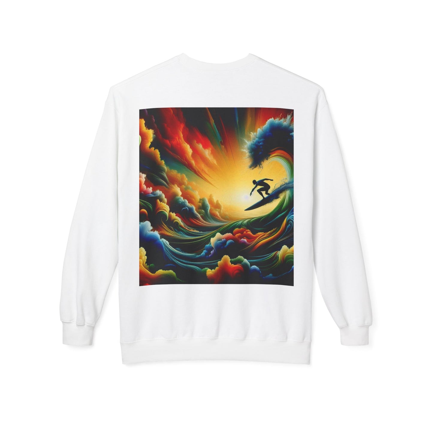 Juicy Clams Unisex Midweight Fleece Crewneck Sweatshirt (D040)