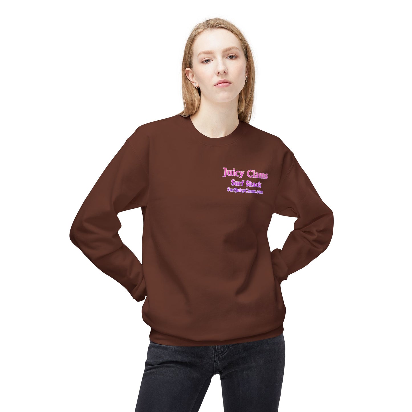 Juicy Clams Unisex Midweight Sweatshirt (D003)