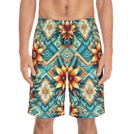 Juicy Clams Men's Board Shorts (1027)