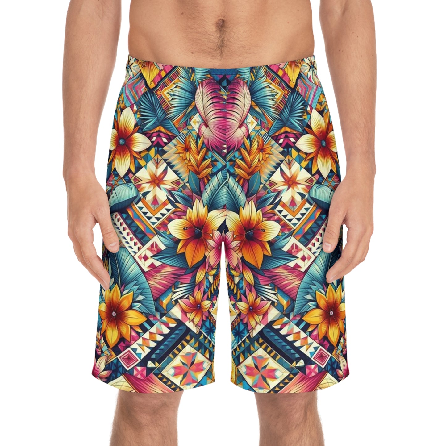 Juicy Clams Men's Board Shorts (1035)