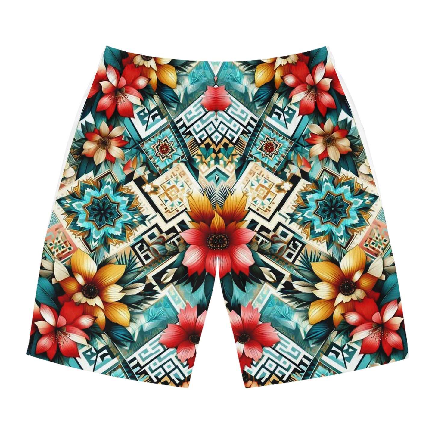 Juicy Clams Men's Board Shorts (H056)