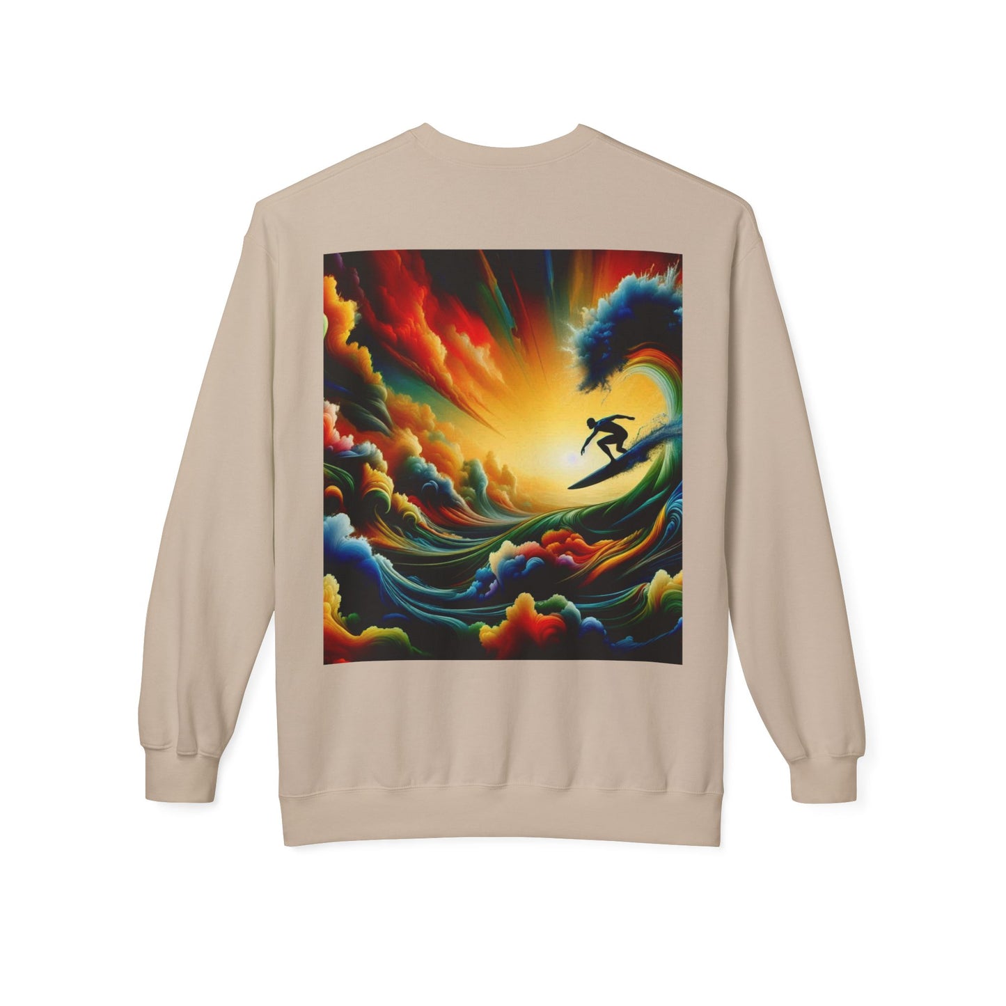 Juicy Clams Unisex Midweight Fleece Crewneck Sweatshirt (D040)