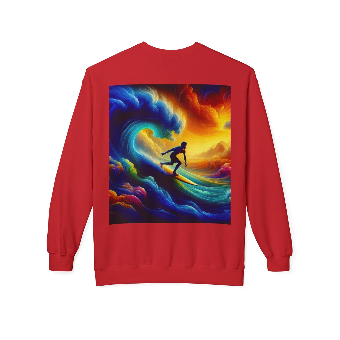 Juicy Clams Unisex Midweight Fleece Crewneck Sweatshirt (D014)