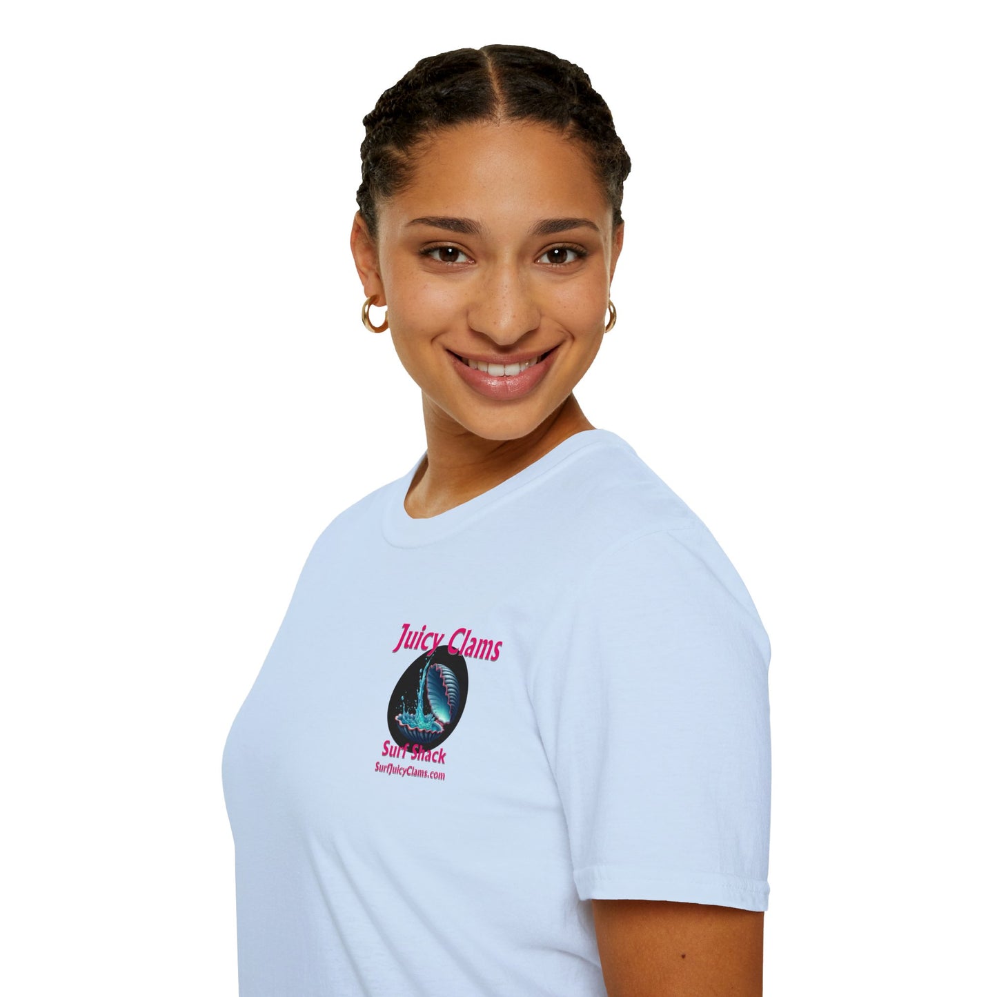 Juicy Clams Unisex Logo T-Shirt (L010)